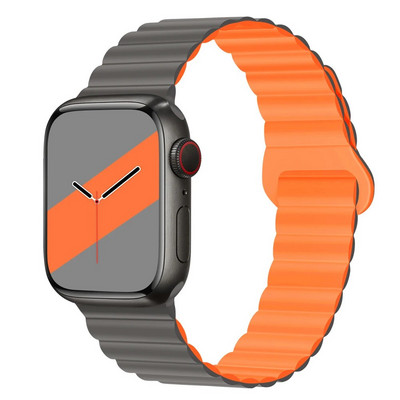 NOVO Originalne magnetske trake od tekućeg silikona za Apple Watch Band Ultra 2 Series 9 SE iwatch 42 mm 44 mm 45 mm 49 mm 38 mm 40 mm 41 mm