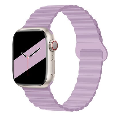 NOVO Originalne magnetske trake od tekućeg silikona za Apple Watch Band Ultra 2 Series 9 SE iwatch 42 mm 44 mm 45 mm 49 mm 38 mm 40 mm 41 mm
