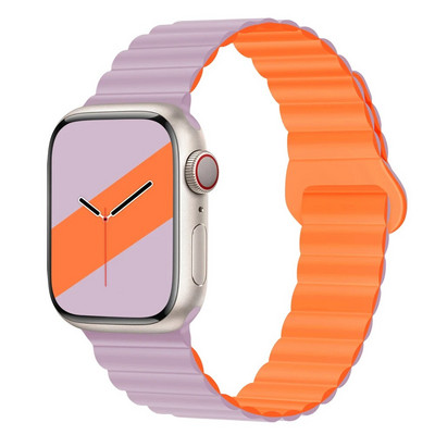 NOVO Originalne magnetske trake od tekućeg silikona za Apple Watch Band Ultra 2 Series 9 SE iwatch 42 mm 44 mm 45 mm 49 mm 38 mm 40 mm 41 mm