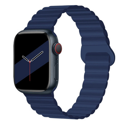 NOVO Originalne magnetske trake od tekućeg silikona za Apple Watch Band Ultra 2 Series 9 SE iwatch 42 mm 44 mm 45 mm 49 mm 38 mm 40 mm 41 mm
