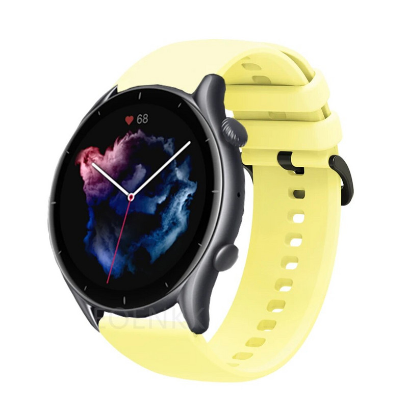 Silikoonist käevõru Amazfit GTR 3 Pro kellarihma randmerihma jaoks Huami Amazfit GTR 4/3/2/2e/47mm/Stratos 3/2s nutikella rihma jaoks
