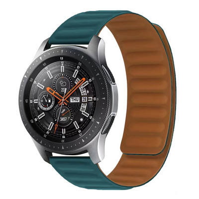 Silikoonist magnetrihm Huami Amazfit GTR 4/3 Pro/2/2e/47mm/GTR4 kellarihma käevõru Bip 3 Pro/GTS 2 4 Mini Sport kellarihma jaoks