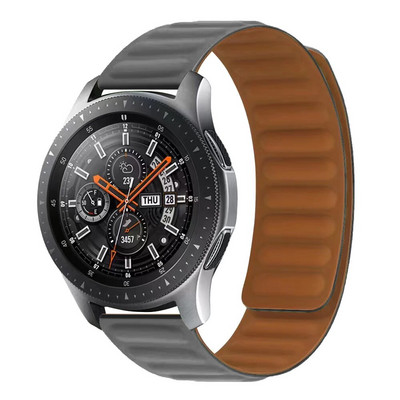 Silikoonist magnetrihm Huami Amazfit GTR 4/3 Pro/2/2e/47mm/GTR4 kellarihma käevõru Bip 3 Pro/GTS 2 4 Mini Sport kellarihma jaoks