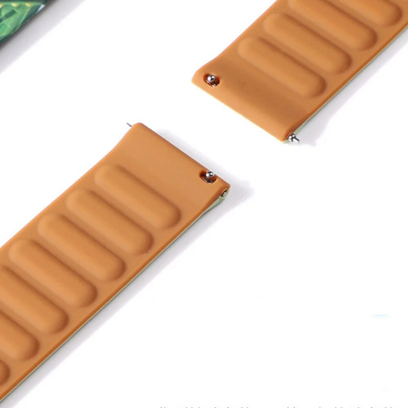 Silikoonist magnetrihm Huami Amazfit GTR 4/3 Pro/2/2e/47mm/GTR4 kellarihma käevõru Bip 3 Pro/GTS 2 4 Mini Sport kellarihma jaoks