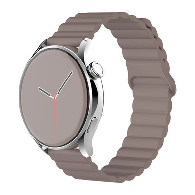 20 mm 22 mm silikona siksniņa Samsung Galaxy pulkstenim 4/6/5 pro/3/active 2 amazfit Magnetic Loop rokassprādze pulkstenim GT 2e 3 Correa Band