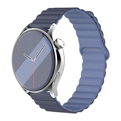 20 mm 22 mm silikona siksniņa Samsung Galaxy pulkstenim 4/6/5 pro/3/active 2 amazfit Magnetic Loop rokassprādze pulkstenim GT 2e 3 Correa Band