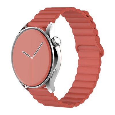 20 mm 22 mm silikona siksniņa Samsung Galaxy pulkstenim 4/6/5 pro/3/active 2 amazfit Magnetic Loop rokassprādze pulkstenim GT 2e 3 Correa Band