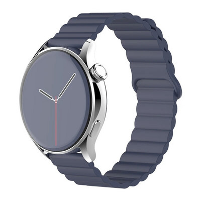 20 mm 22 mm silikona siksniņa Samsung Galaxy pulkstenim 4/6/5 pro/3/active 2 amazfit Magnetic Loop rokassprādze pulkstenim GT 2e 3 Correa Band