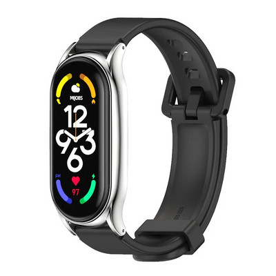 Λουράκι για Mi Band 8 7 Wristband Mi Band 6 5 4 3 Strap Wrist Belt for Xiaomi Mi Band 4 Bracelet Correa Miband 6 7 8 Pulseira