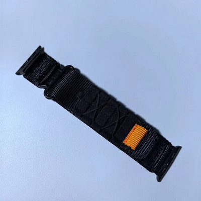 Taktiskā neilona cilpas aproce Apple Watch Ultra 2 49 mm 45 mm 42 mm sporta siksniņai iWatch sērijai 9 8 7 6 5 4 se 40 mm 44 mm siksniņa