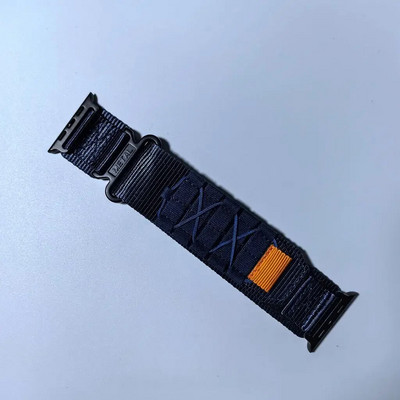 Taktiskā neilona cilpas aproce Apple Watch Ultra 2 49 mm 45 mm 42 mm sporta siksniņai iWatch sērijai 9 8 7 6 5 4 se 40 mm 44 mm siksniņa