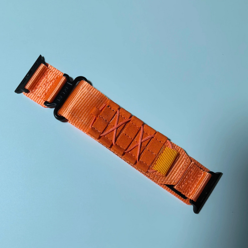 Taktiskā neilona cilpas aproce Apple Watch Ultra 2 49 mm 45 mm 42 mm sporta siksniņai iWatch sērijai 9 8 7 6 5 4 se 40 mm 44 mm siksniņa