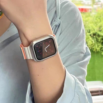 Μαγνητικό λουρί σιλικόνης για Apple Watch Band Ultra 49mm 45mm 44mm 40mm 41mm Βραχιόλι για τη σειρά iWatch Ultra 8 7 6 SE 5 4 3