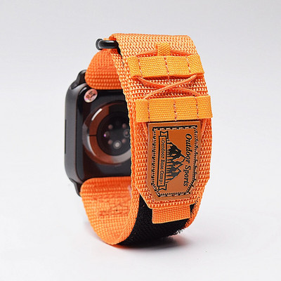 Tactical Alpine Sports Strap for Apple Watch Band Series 9 8 7 6 5 Ultra 2 49mm Nylon Strap 45mm 44mm 42mm 41mm 38mm 40mm 41mm