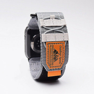 Tactical Alpine Sports Strap for Apple Watch Band Series 9 8 7 6 5 Ultra 2 49mm Nylon Strap 45mm 44mm 42mm 41mm 38mm 40mm 41mm