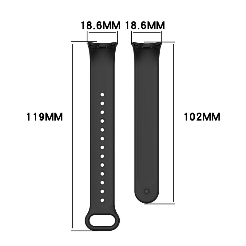 Trake za satove za Xiaomi Mi Band 8/8 NFC narukvica Silikonska narukvica Mi Band 8 NFC zamjena pulsera correa Sport remen za Mi Band 8