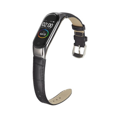 Essidi Δερμάτινο λουράκι με θήκη για Xiaomi Mi Band 8 7 6 5 4 3 Γυναικείο ρολόι βραχιόλι ζώνη για Mi band 8 7 6 5 Band Correa