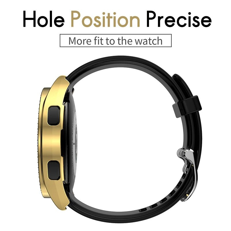 Διαμαντένιο κάλυμμα δύο σειρών Για Samsung Galaxy Watch 6 5 4 40mm 44 Προστατευτική θήκη προφυλακτήρα Για Samsung Galaxy Active 2 44mm αξεσουάρ