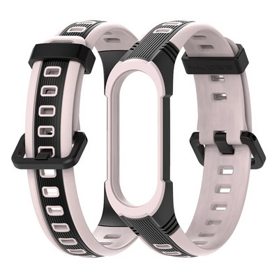 X forma priekš Xiaomi Mi Band 7 siksniņa 6 5 4 3 plaukstas rokassprādze Silikona Correa Mi josla 7 6 siksniņa Aproce Aksesuāri Mi Band7