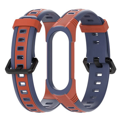 X forma priekš Xiaomi Mi Band 7 siksniņa 6 5 4 3 plaukstas rokassprādze Silikona Correa Mi josla 7 6 siksniņa Aproce Aksesuāri Mi Band7