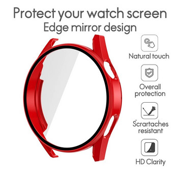 Закалено стъкло+ капак за компютър за Huawei Watch 3 Pro GT 2 GT3 42mm 43mm 46mm 48mm за Huawei GT3 Pro GT2E Screen Protector Pro Case