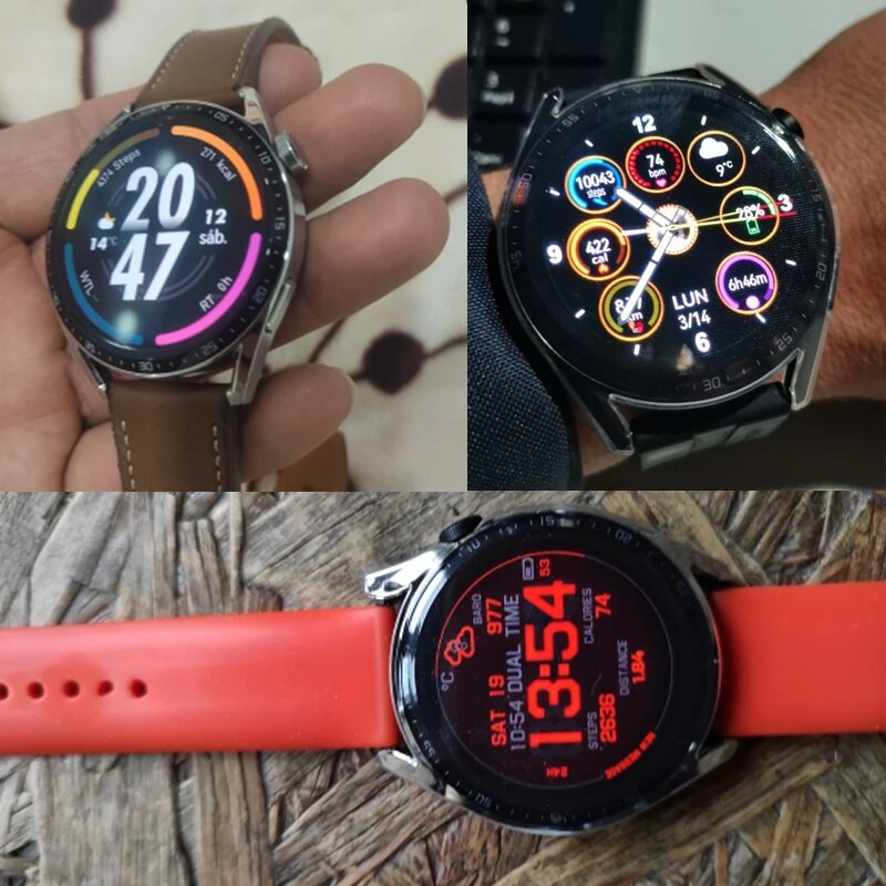 Tempered Glass+ Κάλυμμα υπολογιστή για Huawei Watch 3 Pro GT 2 GT3 42mm 43mm 46mm 48mm for Huawei GT3 Pro GT2E Screen Protector Case