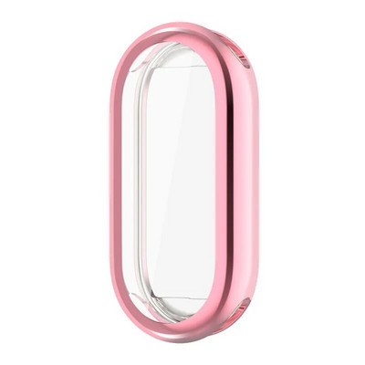 TPU mīksts aizsargapvalks Xiaomi Mi Band 8 korpusam pilna ekrāna aizsargs, apvalks ar buferi pārklāts futrālis Mi Band 8 viedpulkstenim