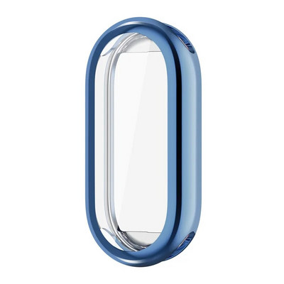 TPU mīksts aizsargapvalks Xiaomi Mi Band 8 korpusam pilna ekrāna aizsargs, apvalks ar buferi pārklāts futrālis Mi Band 8 viedpulkstenim
