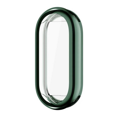 TPU mīksts aizsargapvalks Xiaomi Mi Band 8 korpusam pilna ekrāna aizsargs, apvalks ar buferi pārklāts futrālis Mi Band 8 viedpulkstenim