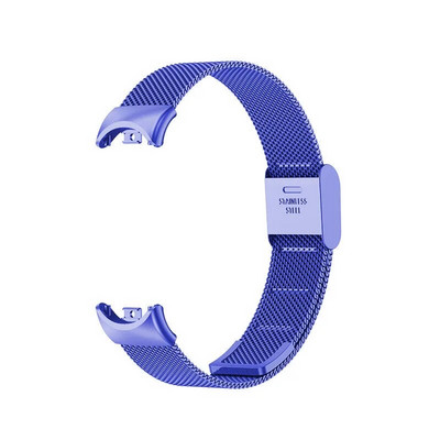 Siksna Xiaomi Mi Band 8 viedpulksteņa nomaiņai aprocei metāla magnētiskai rokassprādzei Mi Band 8 NFC piederumiem
