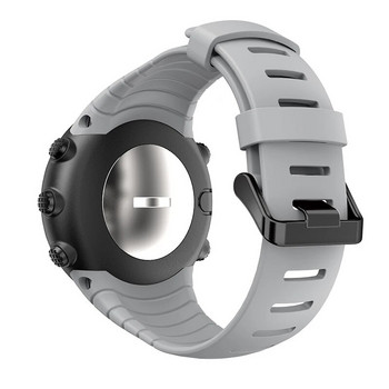 YAYUU Каишка за часовник за Suunto Core Мека силиконова резервна спортна каишка за китка с метална закопчалка за Suunto Core Smartwatch
