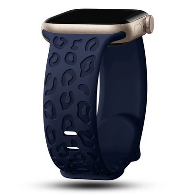 Graveeritud rihm Apple Watchi rihma jaoks 45 mm 44 mm 49 mm 40 mm 42 mm 38 mm 41 mm silikoonist käevõru correa iWatch seeria 3 5 6 se ultra 7 8