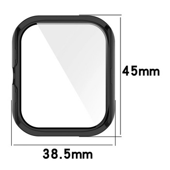 PC+9H стъклен калъф за Huami Amazfit GTS 4 mini 2mini GTS3 Smart Watch Bumper Frame Protector за Amazfit GTS4 mini Cover Shell