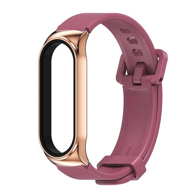 Για Mi Band 8 7 6 5 4 3 Smart Bracelet για Mi Band 5 Strap Silicone Correa για Xiaomi Miband 7 8 Pulseira