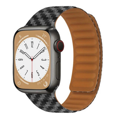 Λουράκι Silicone Link Για λουράκι ρολογιού Apple 44mm 45mm 49mm 40mm 41mm Βραχιόλι Magnetic Loop correa σειρά iWatch 5 3 se 6 7 8 ultra