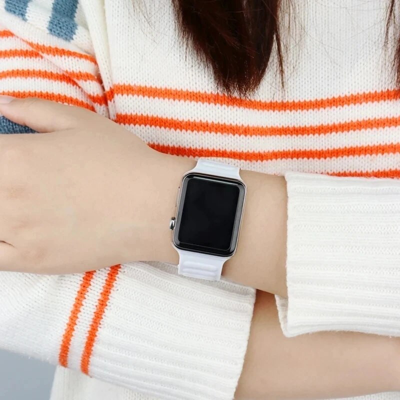 Λουράκι Silicone Link Για λουράκι ρολογιού Apple 44mm 45mm 49mm 40mm 41mm Βραχιόλι Magnetic Loop correa σειρά iWatch 5 3 se 6 7 8 ultra