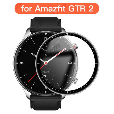 Huami Film de protecție pentru Huami Amazfit GTR3 GTR 3 Pro GTR-3 GTR 2 2E 20D Protector de ecran complet curbat moale (nu sticlă)