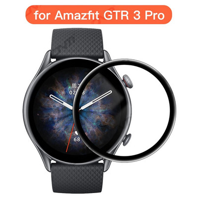 Huami Film de protecție pentru Huami Amazfit GTR3 GTR 3 Pro GTR-3 GTR 2 2E 20D Protector de ecran complet curbat moale (nu sticlă)