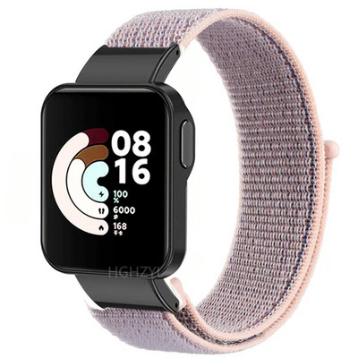 JAUNAS neilona rokassprādzes Xiaomi Mi Watch Lite Redmi Watch 2 3 nomaiņai plaukstas aproce Xiaomi Mi Watch Lite bumper Correa Band
