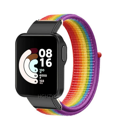 JAUNAS neilona rokassprādzes Xiaomi Mi Watch Lite Redmi Watch 2 3 nomaiņai plaukstas aproce Xiaomi Mi Watch Lite bumper Correa Band