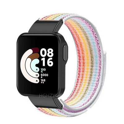 JAUNAS neilona rokassprādzes Xiaomi Mi Watch Lite Redmi Watch 2 3 nomaiņai plaukstas aproce Xiaomi Mi Watch Lite bumper Correa Band
