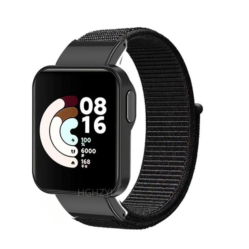 JAUNAS neilona rokassprādzes Xiaomi Mi Watch Lite Redmi Watch 2 3 nomaiņai plaukstas aproce Xiaomi Mi Watch Lite bumper Correa Band