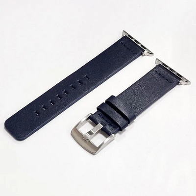 Δερμάτινο λουράκι για Apple Watch Band Ultra 8 7 6 5 4 3 2 45mm 41mm Casual correa Βραχιόλι 44mm 42mm 40mm 38mm