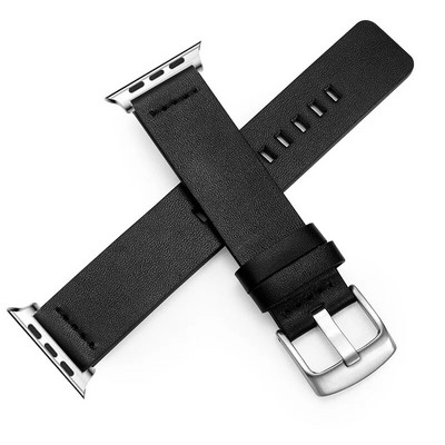 Δερμάτινο λουράκι για Apple Watch Band Ultra 8 7 6 5 4 3 2 45mm 41mm Casual correa Βραχιόλι 44mm 42mm 40mm 38mm