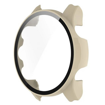 Pulksteņa futrālis Garmin Forerunner 255 255S 955 datora ekrāna aizsargvāciņš ar rūdīta stikla rāmi Forerunner 955 255S korpusam