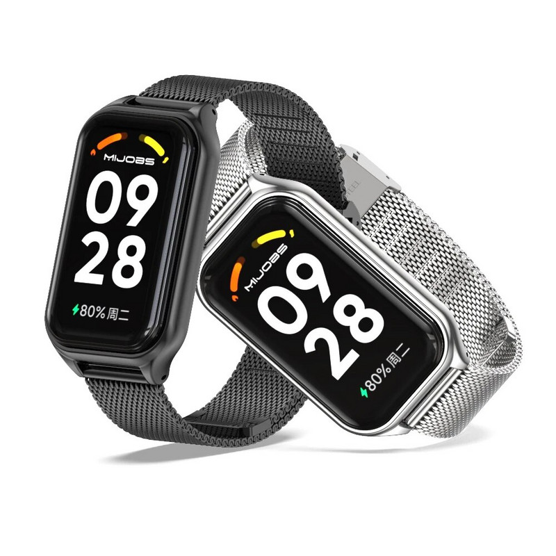 Λουράκι καρπού για Xiaomi Redmi Band 2 Smart Bracelet Replacement Accessories Μεταλλικό λουράκι ρολογιού για Redmi 2 Smart Band