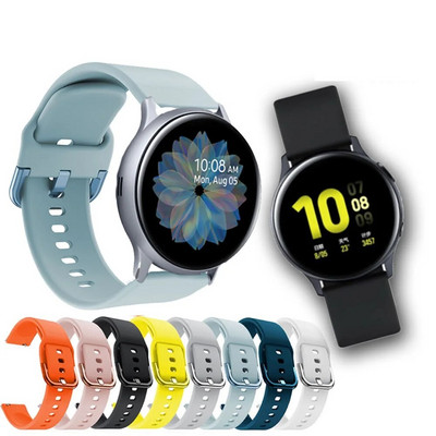 22 mm mekani silikonski remen za Samsung Galaxy Watch 46 mm pametni sat Sportska narukvica za Gear S3 S4 46 mm remen za zglob Dodaci