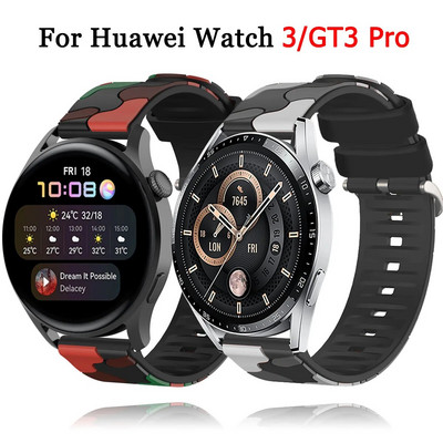 Ζώνη παραλλαγής Για Huawei Watch 3 GT3 Pro Λουράκι σιλικόνης για Huawei Watch GT 3 42mm 46mm Runner Αντικατάσταση ζώνης βραχιολιού βραχιολιού