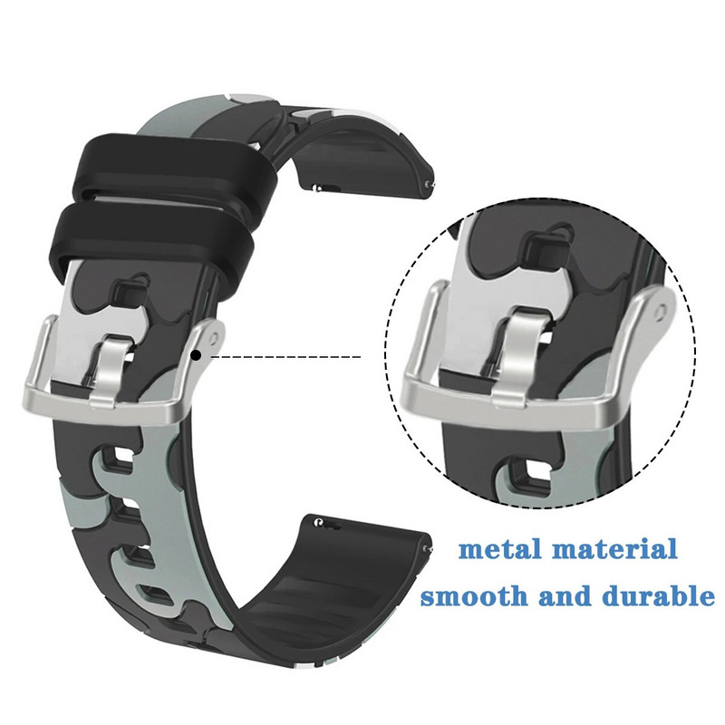 Kamuflažna narukvica za Huawei Watch 3 GT3 Pro Silikonski remen za Huawei Watch GT 3 42mm 46mm Runner Zamjena narukvice Narukvica Remen