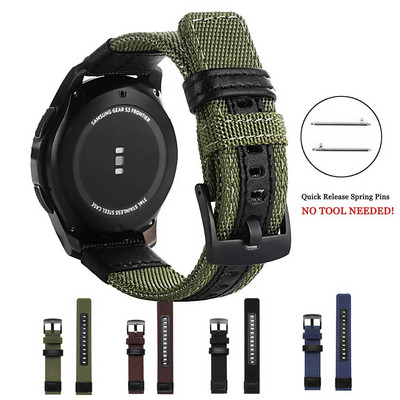 Najlonski remen za Huami Amazfit GTR 42/47 /Galaxy Watch active Za Forerunner 245 645 Za huawei sat GT 2E narukvica za remen za sat